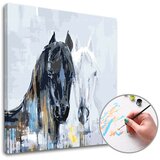  Slikanje po brojevima KONJSKO VELIČANSTVO | 50k50 cm - bez rama Cene