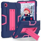 NIKCORP Ovitek za Galaxy Tab A7 Lite 8.7 oklepen s stojalom, tridelna zaščita pred udarci, silikon in plastika, mornarsko moder, (5000139281) Cene