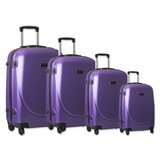 Sazio set 4 ABS kofera Sanremo ljubičasta | ePonuda.com