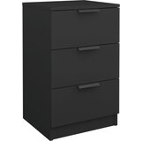 vidaXL Nočna omarica črna 40x36x65 cm, (20808124) | Shoptok.si