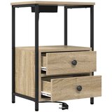  Noćni ormar s ladicama 2 pcs Sonoma hrast 40 x 31 x 60 cm | Eponuda.ba