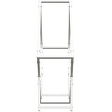  Stalak za drva bijeli 80x25x80 cm hladno valjani čelik | Eponuda.ba