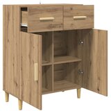  Kreveta hrast artisan 34 x 69.5 x 89 cm Konstruirano drvo | shoptok.hr
