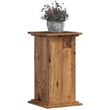  Stalak za biljke boja starog drva 33x33x60 cm drveni | shoptok.hr