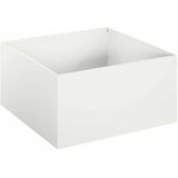  Vrtna saksija Bijela 60 x 60 x 30 cm Čelična vrata - Bijela 60 x 60 x 30 cm 1 | shoptok.hr