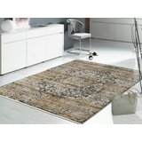 Dieter Knoll TKANA PREPROGA Le Mans 05 160/230 cm tkano siva, zlate barve | Shoptok.si