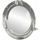 Viseće zidno ogledalo Ø 50 cm od aluminija i stakla