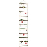 vidaXL Zidni ukras u obliku ljestava 50x200 cm prirodna grana | shoptok.hr