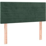 Box spring postelja z vzmetnico temno zelena 120x200 cm žamet | Shoptok.si