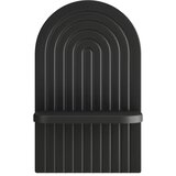  Zidna polica 2 kom. Crna 23 x 13 5 x 37 5 cm Prerađeno drvo - Crna 23 cm | shoptok.hr