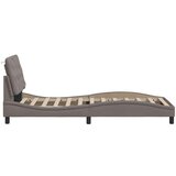  posteljni okvir brez vzmetnice Taupe 90x190cm Tkanina, (21790706) | Shoptok.si