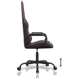 vidaXL Masažna igraća stolica crveno-crna od umjetne kože | shoptok.hr