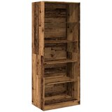Furnova Garderobna omara starinski les 80x50x200 cm inženirski les, (21930126) | Shoptok.si