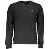 GIAN MARCO VENTURI BLACK MAN SWEATSHIRT WITHOUT ZIP