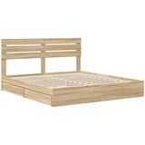  s od storage Sonoma hrast 180 x 200 cm Konstruirano drvo | shoptok.hr