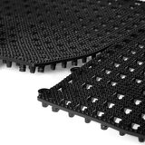 ich-zapfe Robustna gumijasta preprečna podloga 31,5x31,5cm sestavljiva črna 2 kos, (5000137335) | Shoptok.si