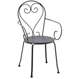 SUNFUN Vrtna stolica Melissa (D x Š x V: 52 x 51 x 89,5 cm, Antracit, Mogu se slagati jedni na druge) | shoptok.hr