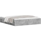  The Living Store Posteljni okvir betonsko siv 180x200 cm - Posteljni Okvir, (21453897) | Shoptok.si
