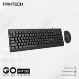Fantech GO KM-103 Combo miš i tastatura crni | ePonuda.com