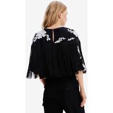 Desigual Bluza črna / bela | Shoptok.si