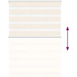 vidaXL Zebra senčilo bež marmor 115x150 cm tkanina širina 110,9 cm | Shoptok.si