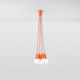 Nice Lamps Oranžna viseča svetilka ø 25 cm Rene – | Shoptok.si