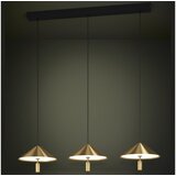 Eglo 390272 - paraguay led prigušiva viseći luster na sajli 3xLED/12W/230V 3000K zlatna Cene