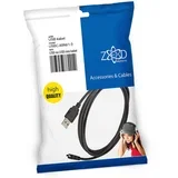 USB A na USB mini kabl, dužina 1.0 metar - USBC-MINI/1.0, Crni