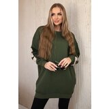 Kesi Insulated sweatshirt with California khaki inscription | shoptok.hr