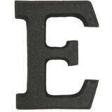 E kućni broj e (visina: 80 mm, crne aluminij) Cijene