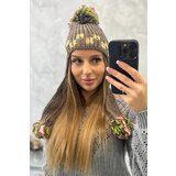Kesi Women's cap with long ears Nadia K321 cappuccino | shoptok.hr
