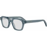 Celine THIN 2 DOTS Thin Blue Geometric Eyeglasses ONE SIZE (49) Modra/Kristalna Cene