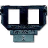 Busch-Jaeger Podstavek za 1758... f. Mod. vtič 2x6u.8p 1867 EB, (20858040) | Shoptok.si