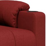  Naslonjač od tkanine crvena boja vina - boja crnog vina 1 | shoptok.hr