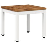  Stolić za kavu Prirodna i bijela 40 x 40 5 x 36 cm - 40 x 40 5 x 36 cm Prirodna i bijela | shoptok.hr
