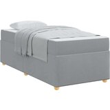  Okvir kreveta s madracem Ostalo Svjetlosiva 90 x 190 cm tkanina | shoptok.hr