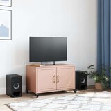 vidaXL TV omarica roza 68x39x43,5 cm hladno valjano jeklo | Shoptok.si