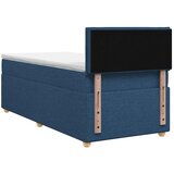  Boxspring krevet s madracem Plava 90 x 200 cm Tkanina - Plava 90 x 200 cm Dizajn linija | shoptok.hr