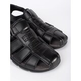 Shelvt Men's Black Sandals | Eponuda.ba
