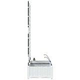  Vrtna saksija 2 pcs Bijeli 80 x 40 x 126 cm Plastika | Eponuda.ba