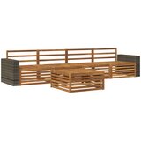  Set vanjskih sofa 5 kom. Prirodna Čvrsto drvo akacije | shoptok.hr