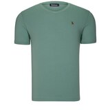 Dewberry T8568 V-NECK MENS T-SHIRT-PLAIN GREEN | ePonuda.com