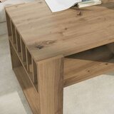  Stolić za kavu Umjetnički hrast 92 x 49 5 x 45 cm Konstruirano drvo | shoptok.hr