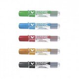 Pilot Flomaster, marker za bijelu ploču, WBMA-VBM-55, 2-3 mm, set od 5 boja, blister Cijene