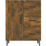 Komoda boja dimljenog hrasta 69 5x34x90 cm konstruirano drvo | shoptok.hr
