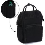 Fillikid torba/ruksak za pelene Barcelona, black | shoptok.hr