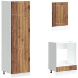  7-dijelni set kuhinjskih ormarića Kalmar konstruiranog drva | shoptok.hr