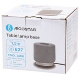 Aigostar Stona lampa 1xE27/60W/230V siva | Eponuda.com