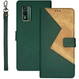 INORCO Stojalo za telefon Nokia XR21, preklopni pokrov iz PU usnja, reže za kartice, barva spajanja, (22036781) | Shoptok.si