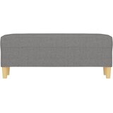  Klupa tamnosiva 100 x 35 x 41 cm od tkanine | Eponuda.ba